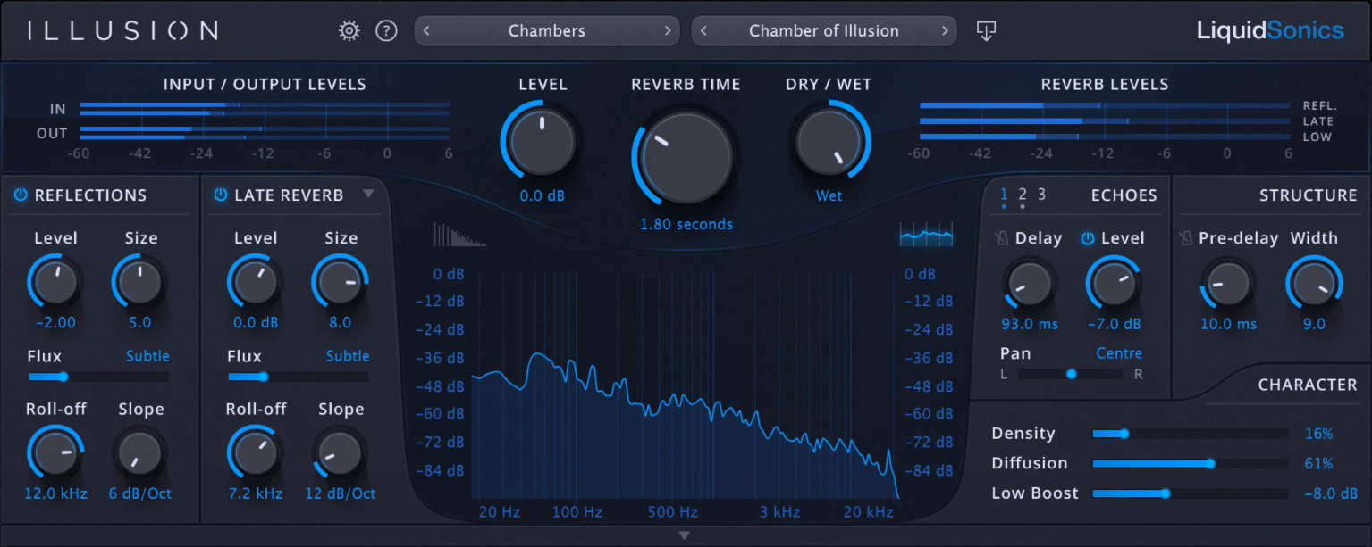 LiquidSonics Illusion v1.1.7-R2R 自然环境模拟混响-VST5-娱乐音频资源分享平台