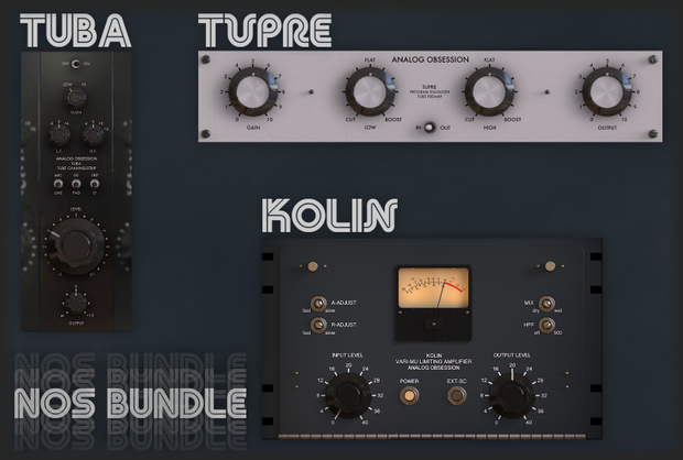 Analog Obsession NOS Bundle Tuba TuPre Kolin 2021.3[FREE]-VST5-娱乐音频资源分享平台