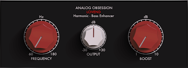 Analog Obsession LOVEND v2.0 VST VST3[FREE] 免费的低音增强器-VST5-娱乐音频资源分享平台