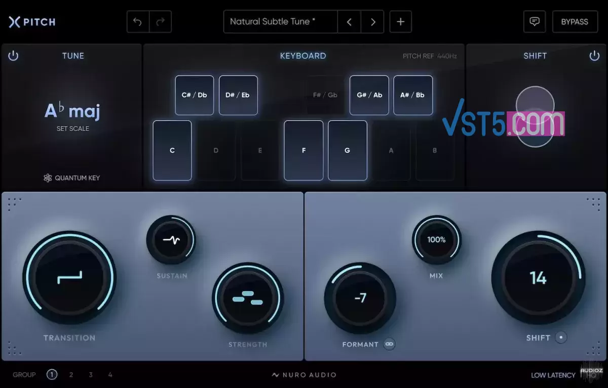 Nuro Audio Xpitch v1.0.2-TCD-VST5-娱乐音频资源分享平台