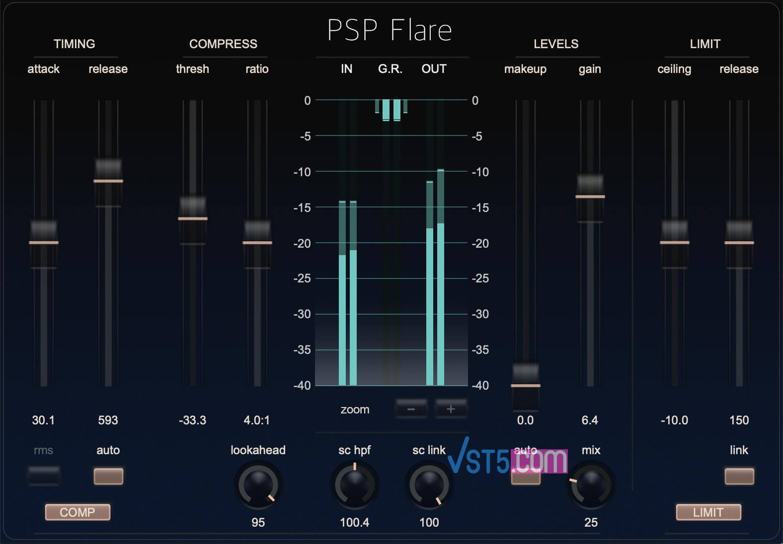 PSPaudioware PSP Flare v1.0.3-R2R-VST5-娱乐音频资源分享平台