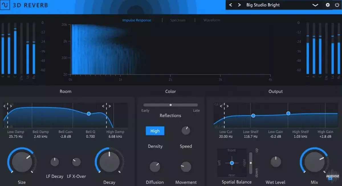 AUDIO PLUGIN UNION 3D Reverb v1.3.28-R2R-VST5-娱乐音频资源分享平台