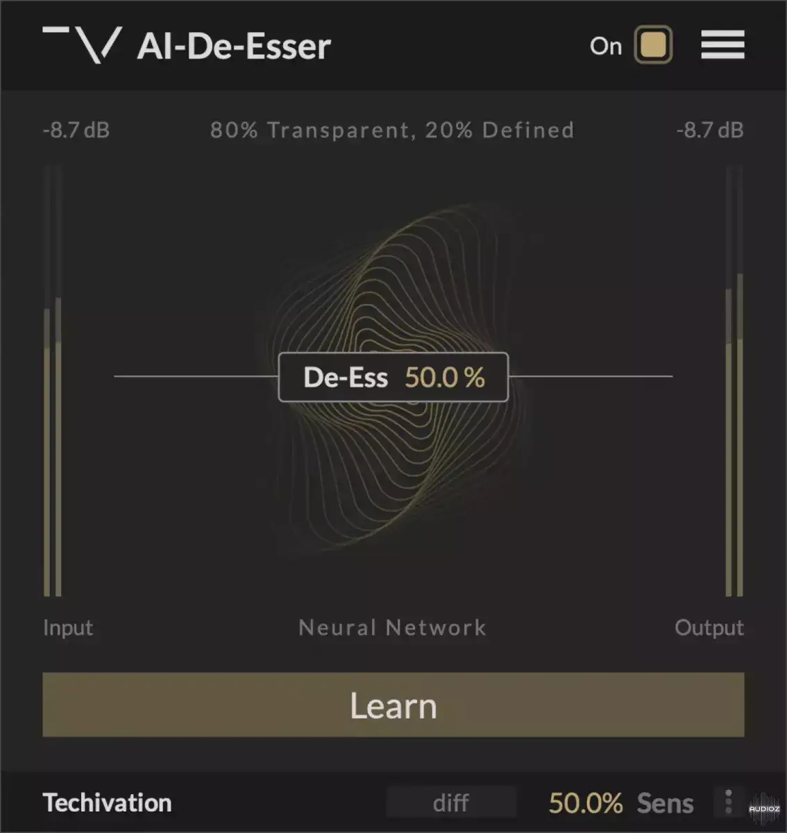 Techivation AI-De-Esser v1.0.0-BUBBiX-VST5-娱乐音频资源分享平台